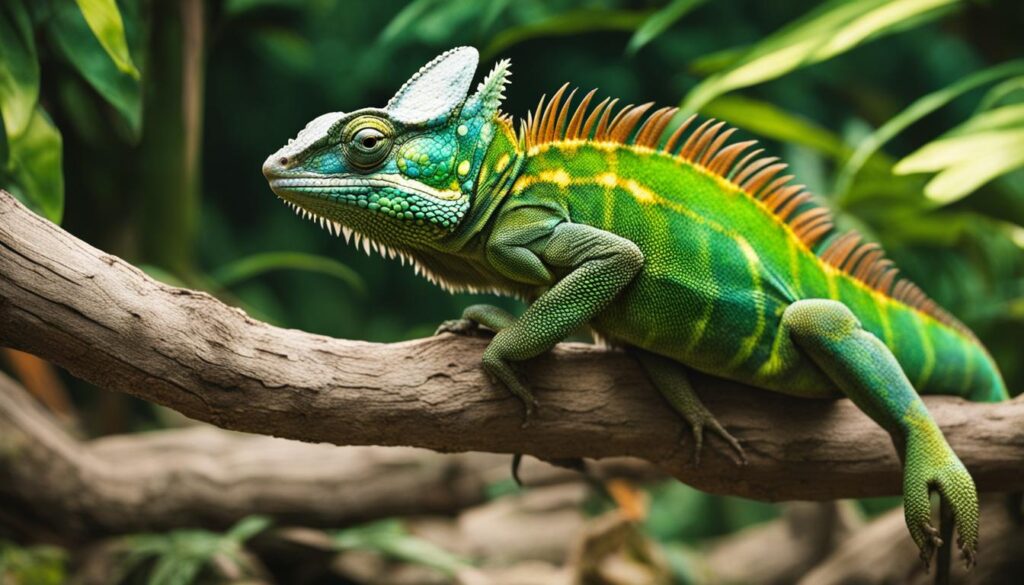 chameleon personality and iguana personality