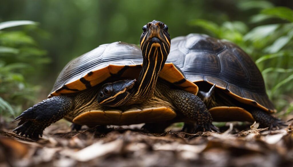 male wood turtles