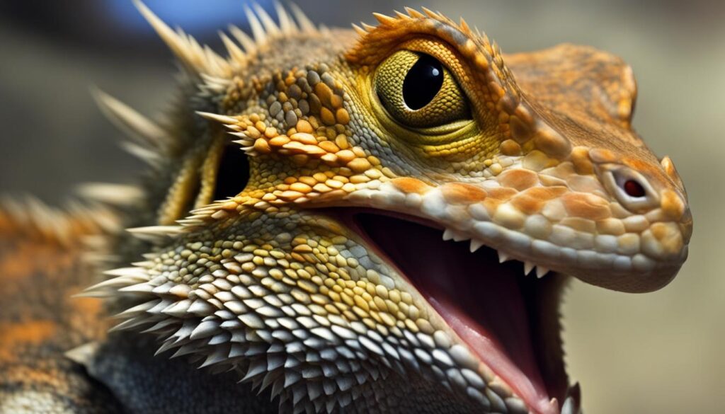 mouth rot in bearded dragons
