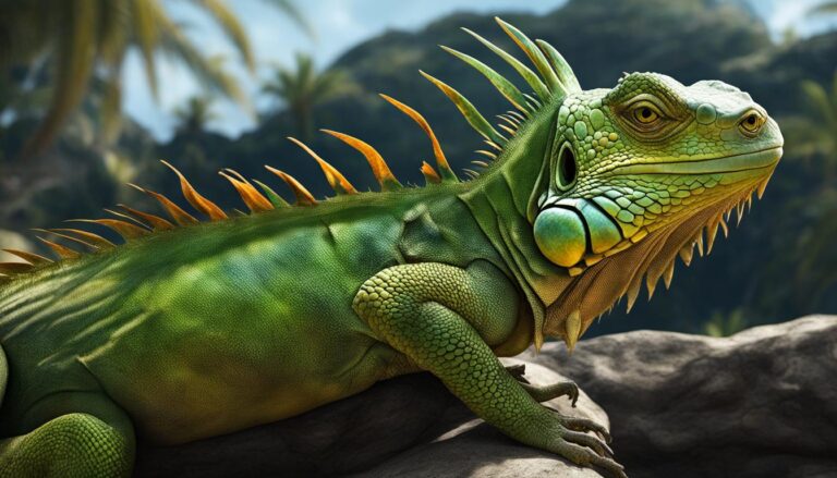 do iguanas have mammary glands