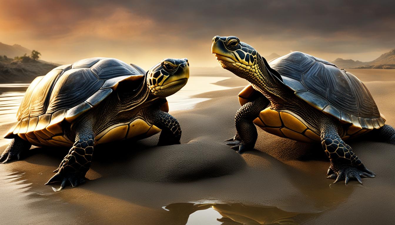 do turtles fight to the death