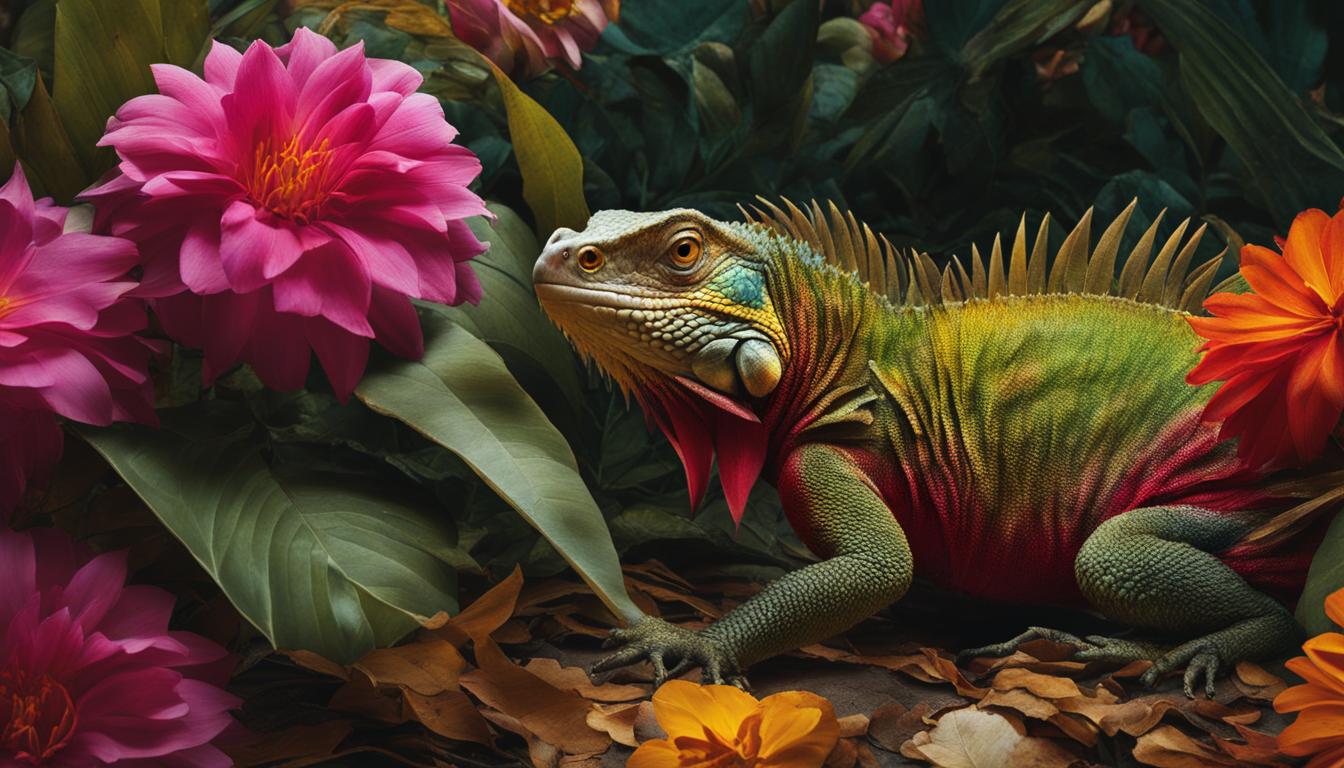 what flowers do iguanas not eat